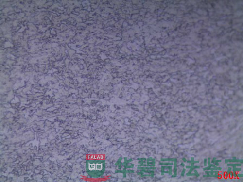 右侧副梁样品断口试样位置及试样金相组织分析1